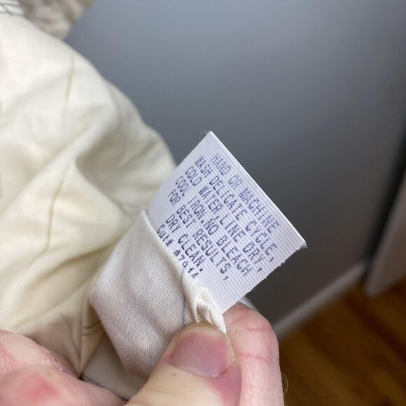 Tori Richard Shirt Mens Large Cream Red Race Car 30 Button Up Hawaiian Viscose - Picture 7 of 11